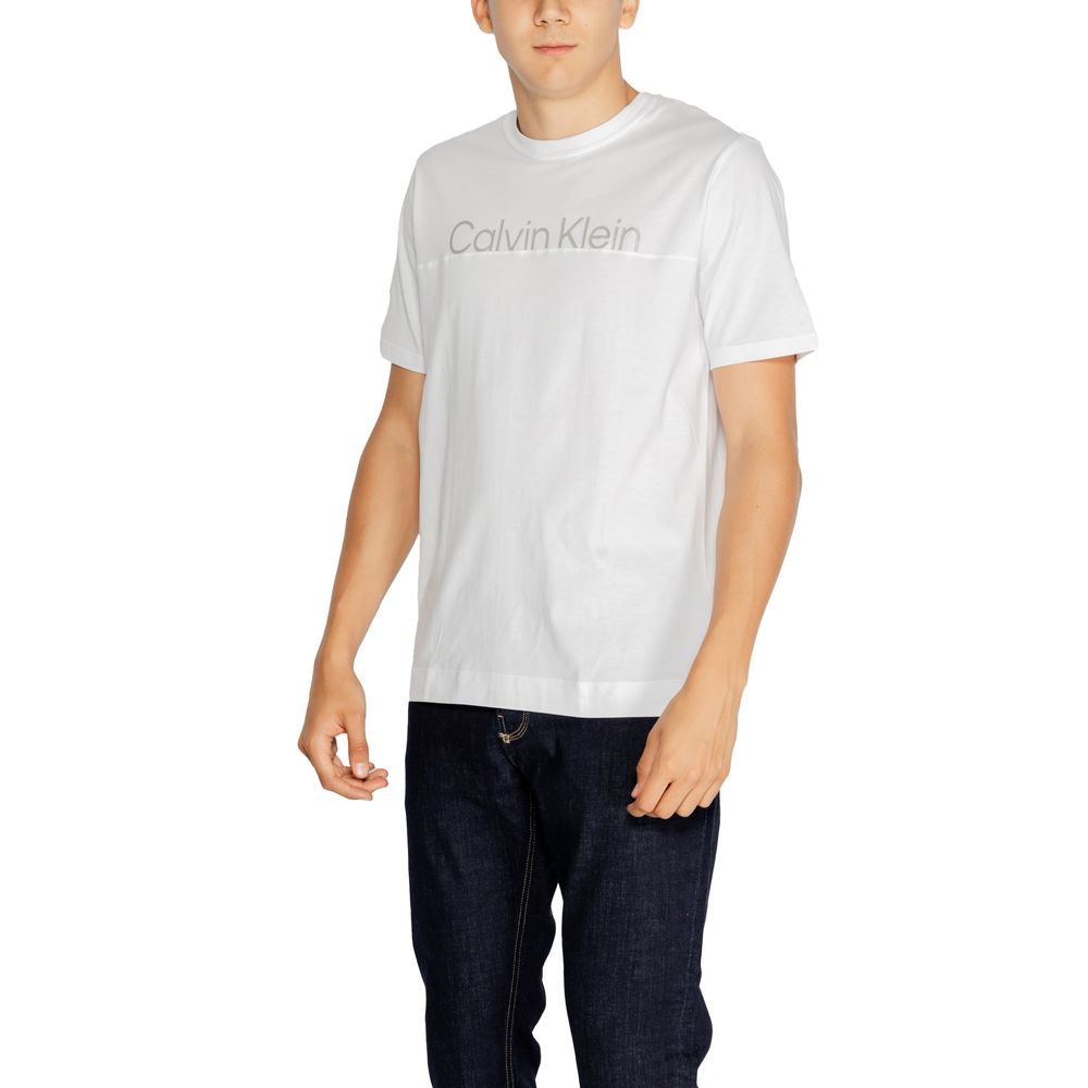 Calvin Klein Sport White Cotton T-Shirt