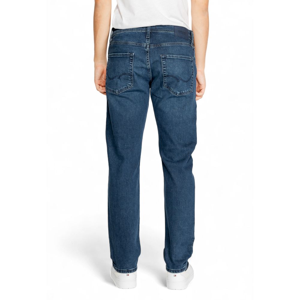 Jack Jones Blue Cotton Jeans & Pant