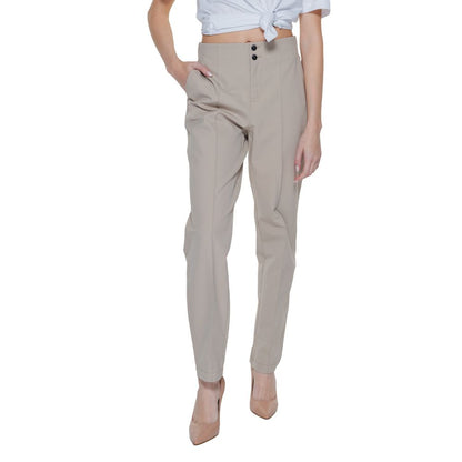 Street One Beige Polyamide Jeans & Pant