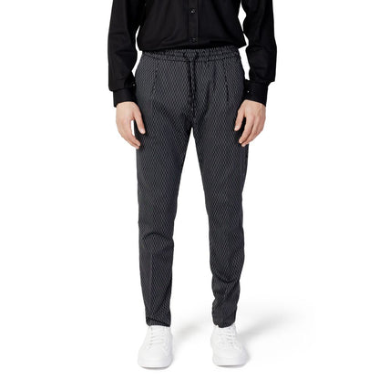 Antony Morato Black Cotton Jeans & Pant