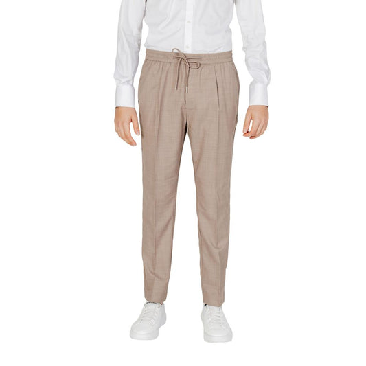 Antony Morato Beige Polyester Jeans & Pant