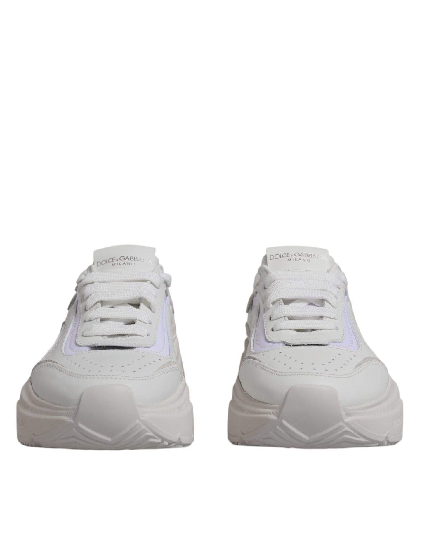 Dolce & Gabbana White Daymaster Low Top Sneakers Shoes