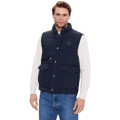 Woolrich Blue Polyester Vest