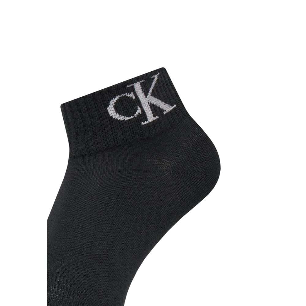 Calvin Klein Jeans Black Cotton Sock