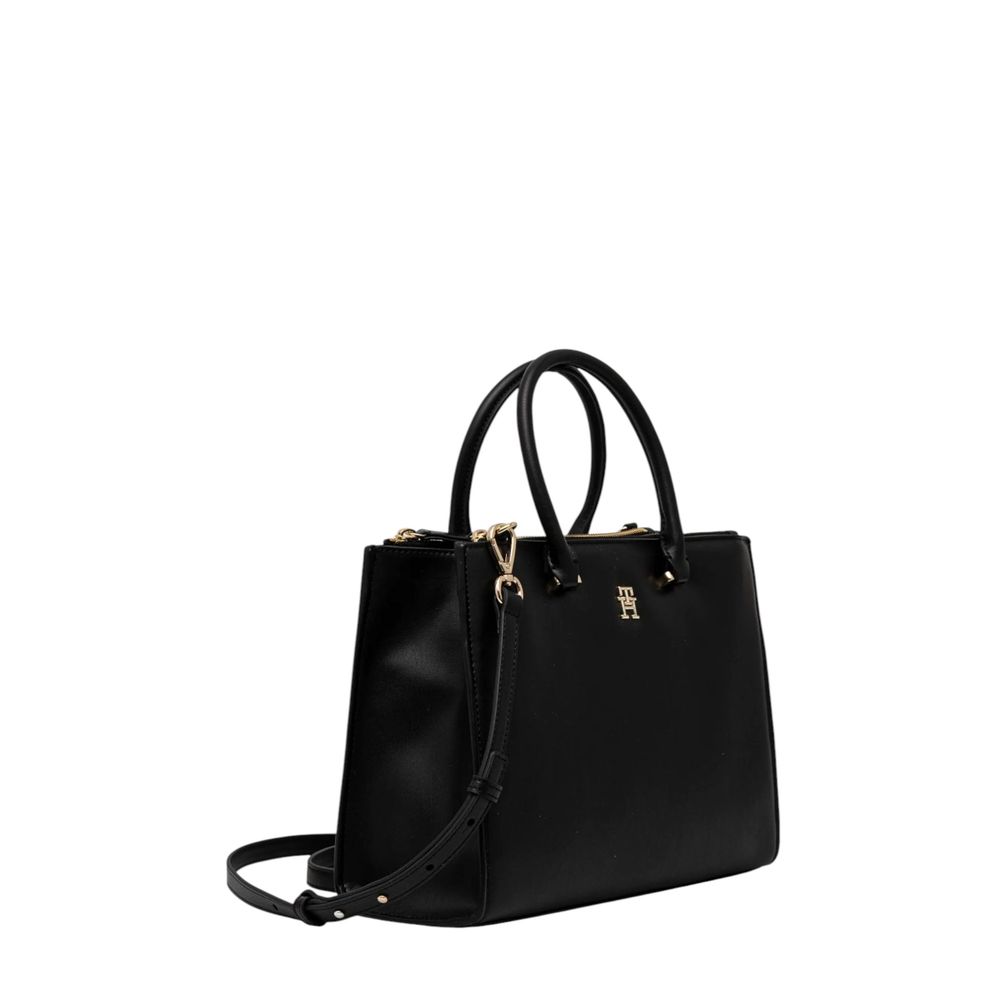 Tommy Hilfiger Black Polyethylene Handbag