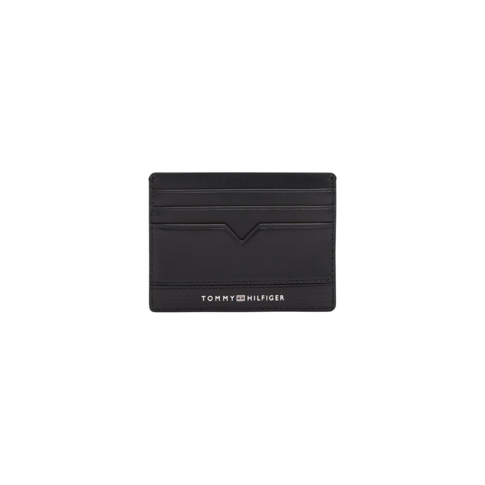 Tommy Hilfiger Black Leather Wallet