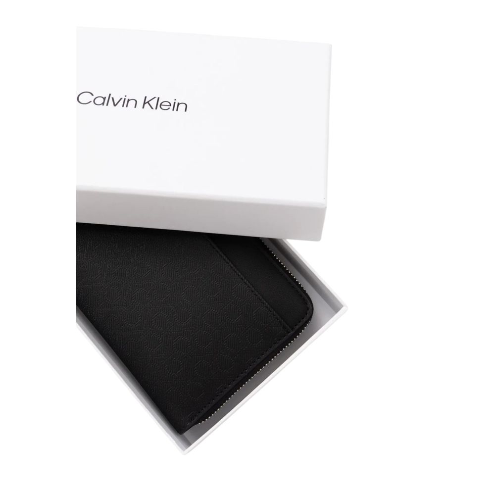 Calvin Klein Black Polyethylene Wallet