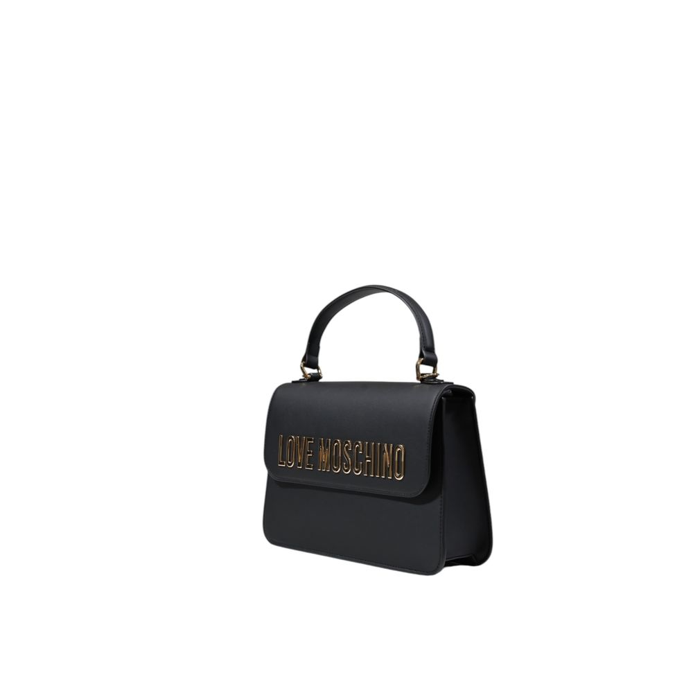 Love Moschino Bicolor Polyethylene Handbag