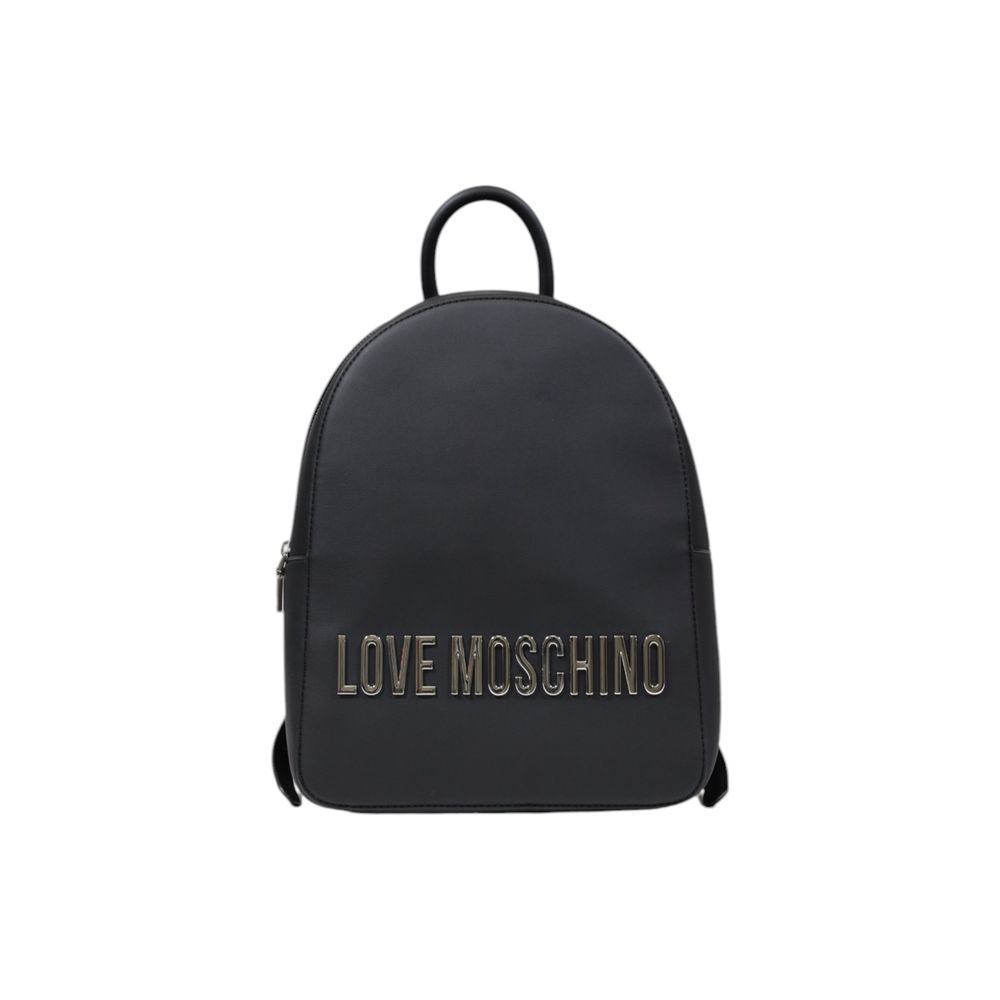 Love Moschino Gray Polyethylene Backpack