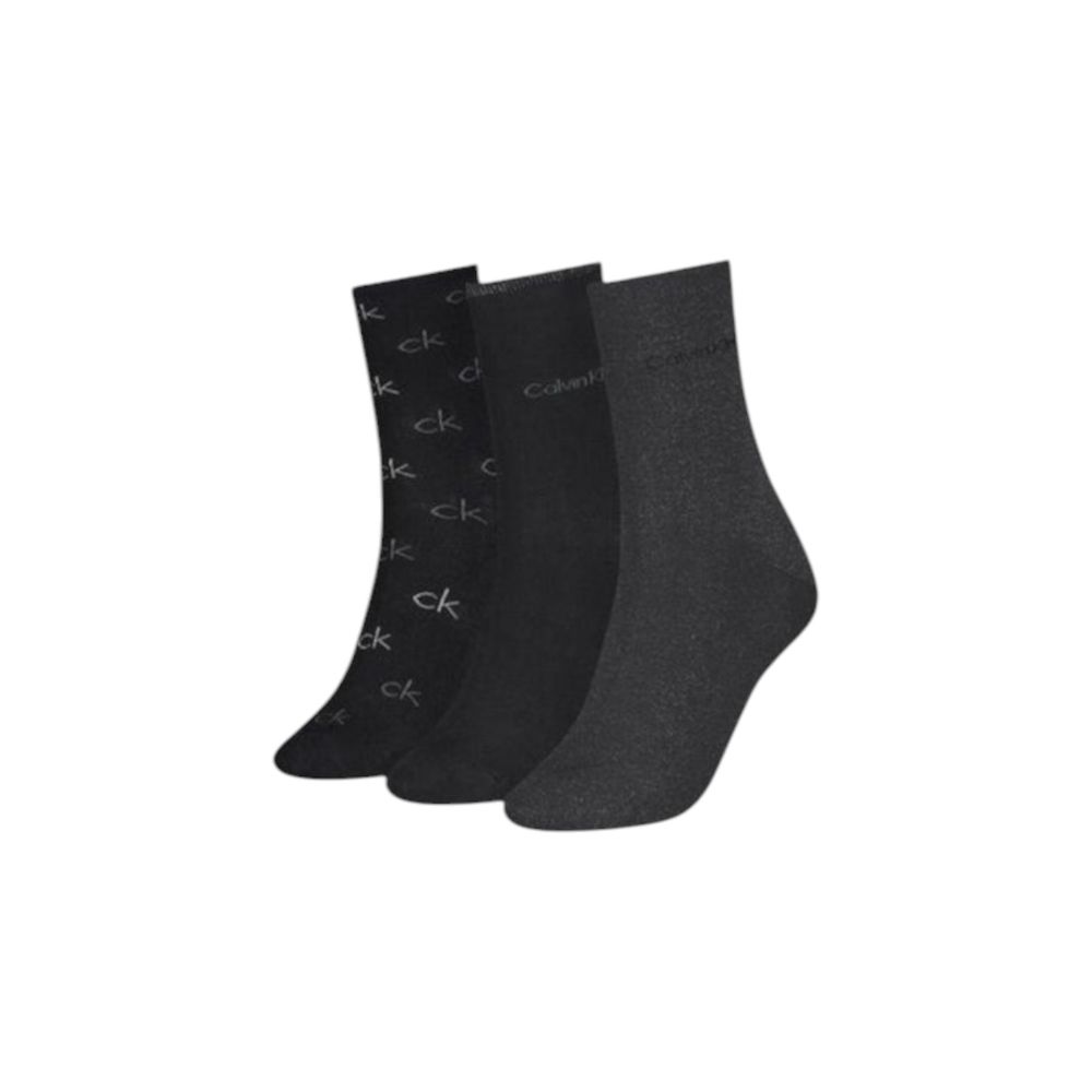 Calvin Klein Black Cotton Sock