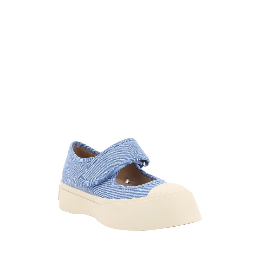 Marni Denim Mary Jane Sneakers