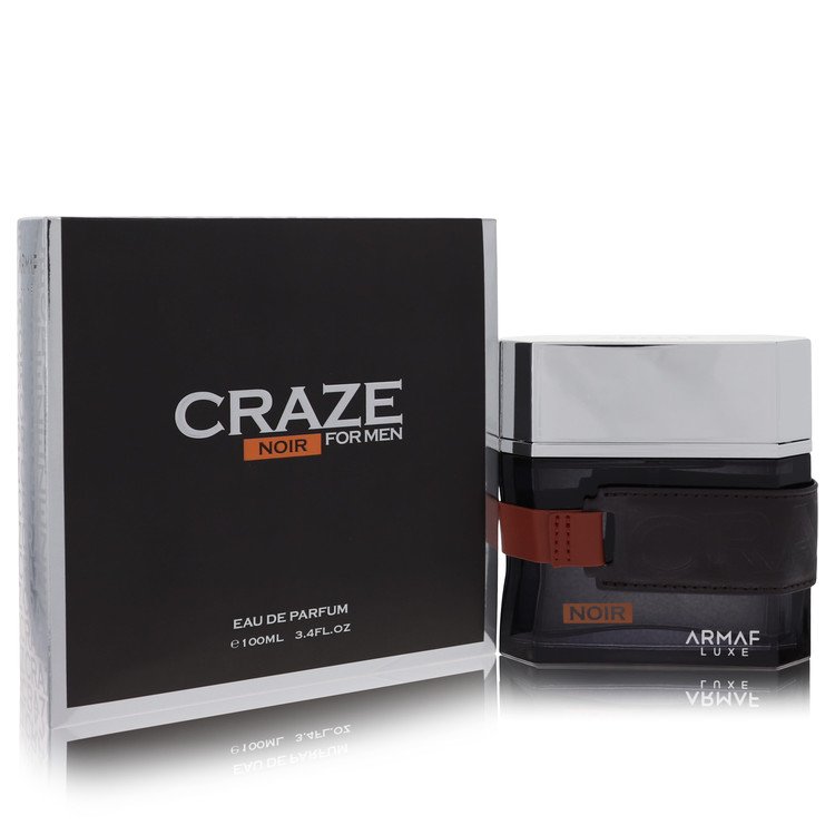 Craze Noir 3.4 oz Eau De Parfum Spray Men