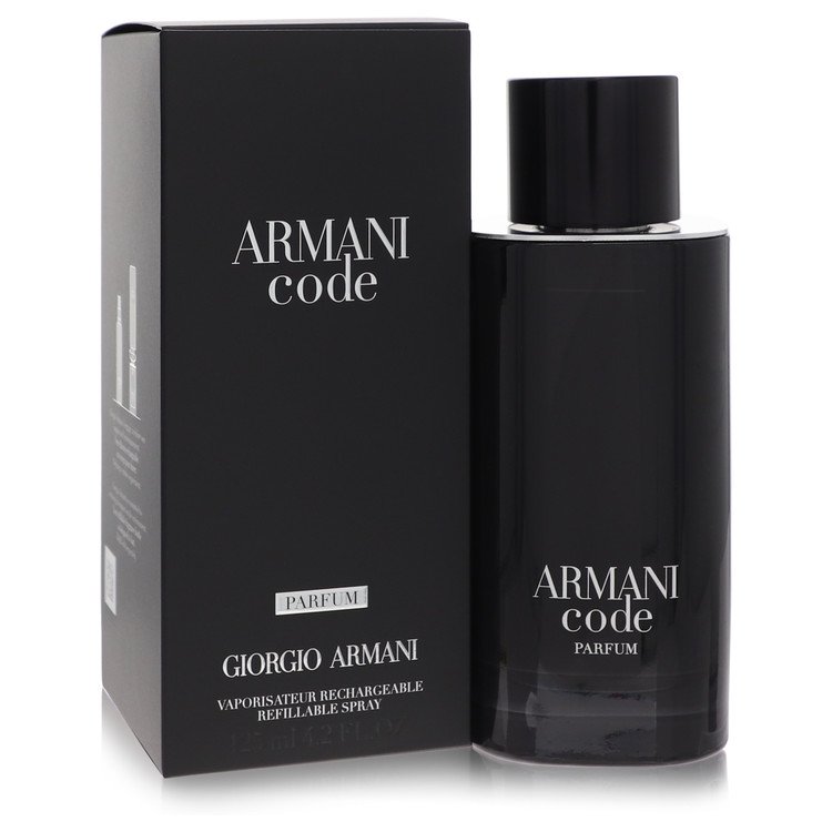 Armani Code 4.2 oz Parfum Spray Relillable Men
