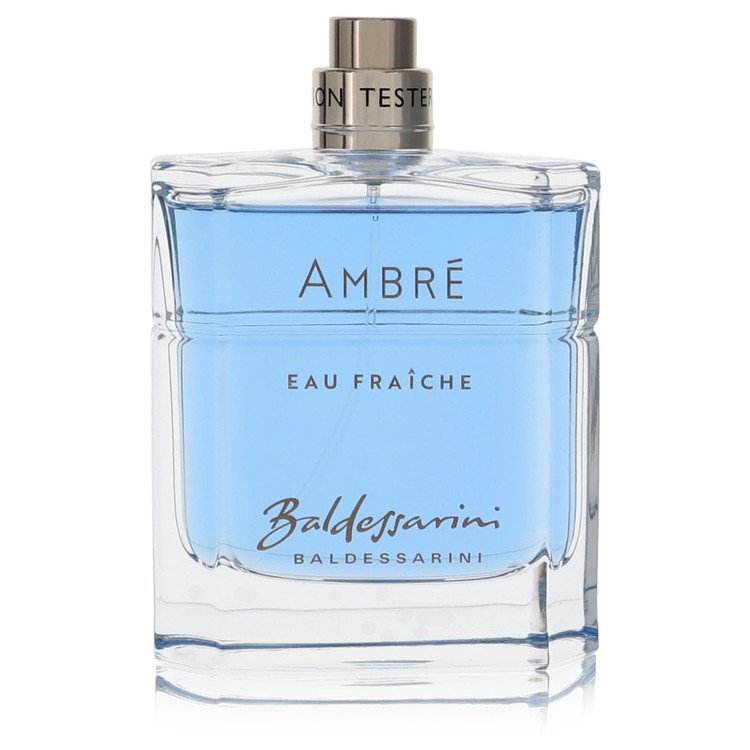 Baldessarini Ambre Eau Fraiche 3 oz Eau De Toilette Spray Men (Tester)