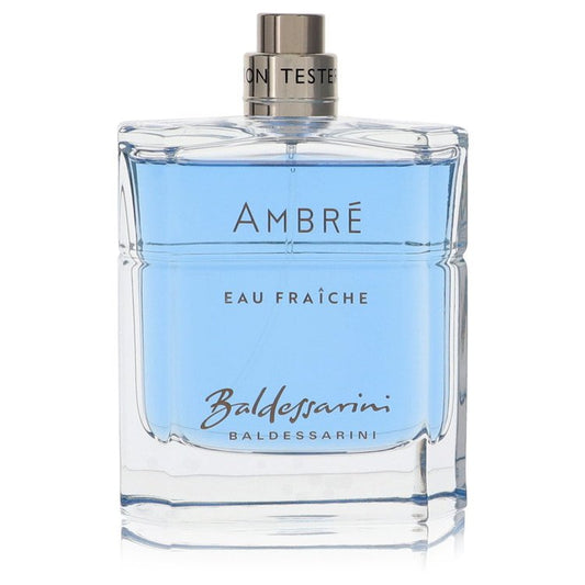 Baldessarini Ambre Eau Fraiche 3 oz Eau De Toilette Spray Men (Tester)