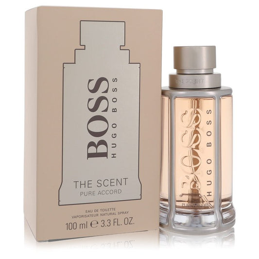 Boss The Scent Pure Accord 3.3 oz Eau De Toilette Spray Men