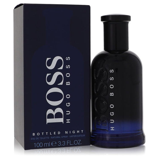 Boss Bottled Night 3.3 oz Eau De Toilette Spray Men