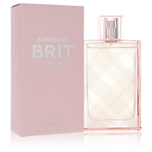 Brit Sheer 3.4 oz Eau De Toilette Spray Women