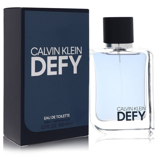 Defy 3.3 oz Eau De Toilette Spray Men