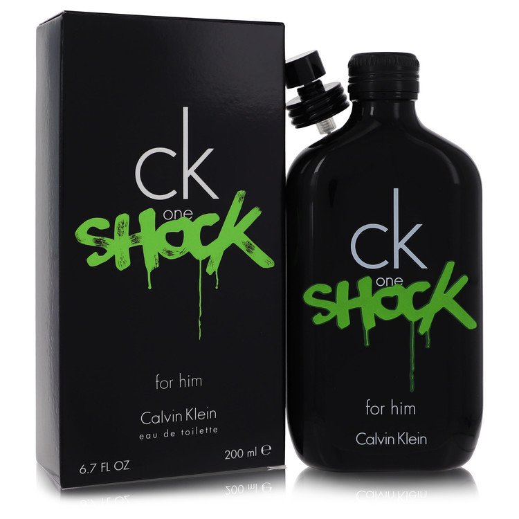 Ck One Shock 6.7 oz Eau De Toilette Spray Men