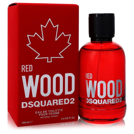 Red Wood 3.4 oz Eau De Toilette Spray Women