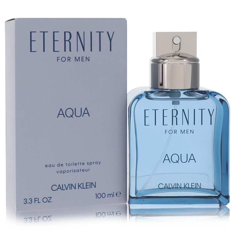 Eternity Aqua 3.4 oz Eau De Toilette Spray Men