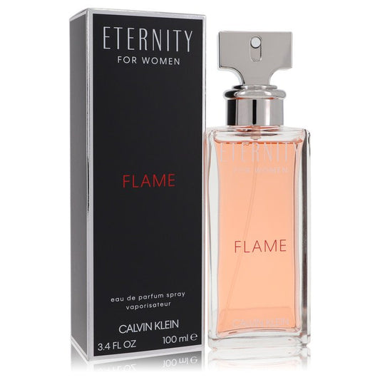 Eternity Flame 3.4 oz Eau De Parfum Spray Women