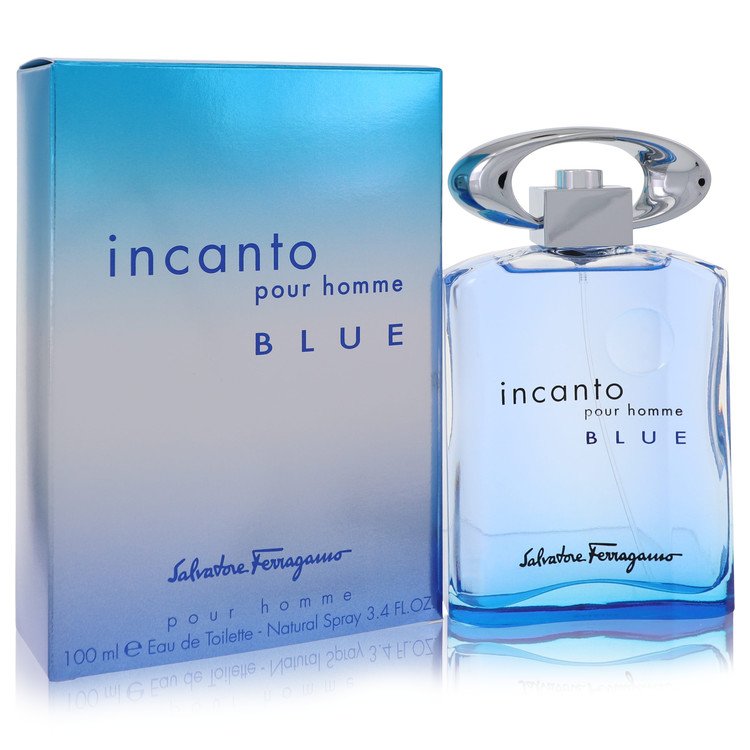 Incanto Blue 3.4 oz Eau De Toilette Spray Men