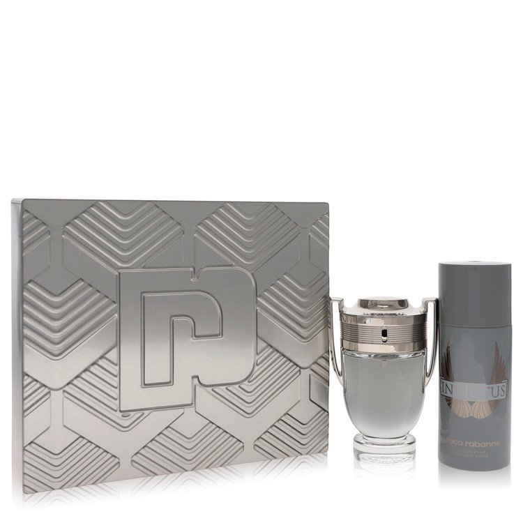 Invictus Gift Set3.4 oz Eau De Toilette Spray + 5.1 oz Deodorant Spray Men