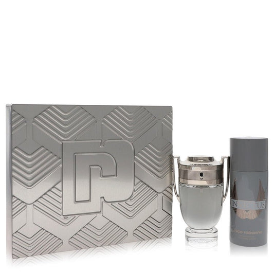 Invictus Gift Set3.4 oz Eau De Toilette Spray + 5.1 oz Deodorant Spray Men