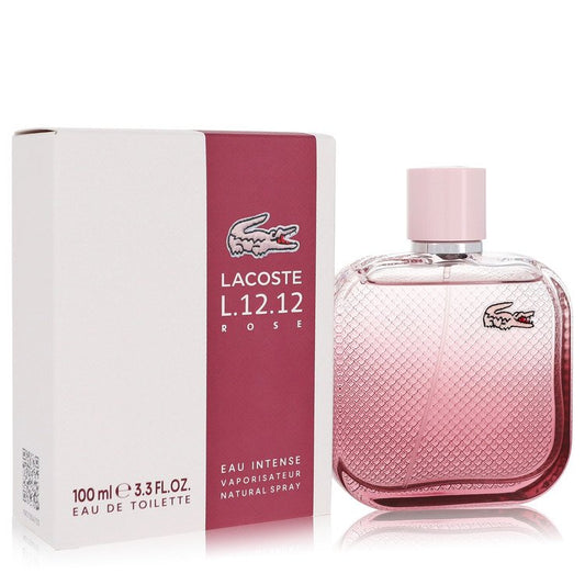 Eau De  L.12.12 Rose Eau Intense 3.3 oz Eau De Toilette Spray Women