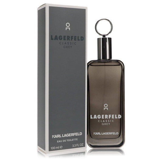 Lagerfeld Classic Grey 3.3 oz Eau De Toilette Spray Men