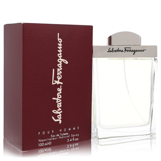 Salvatore Ferragamo 3.4 oz Eau De Toilette Spray Men