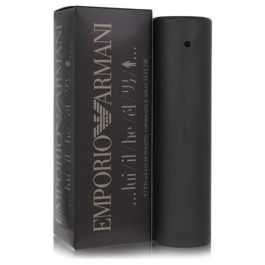 Emporio Armani 3.4 oz Eau De Toilette Spray Men