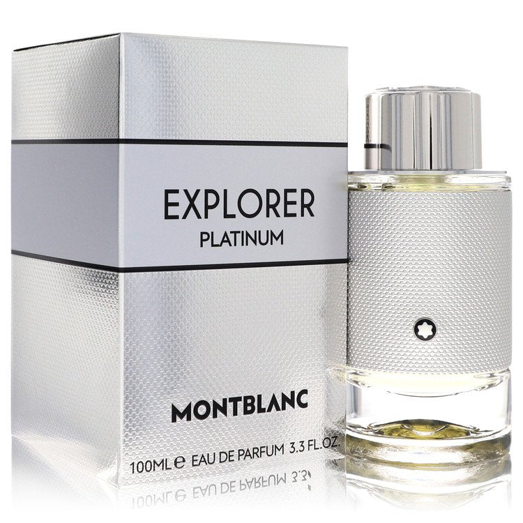 Montblanc Explorer Platinum 3.4 oz Eau De Parfum Spray Men