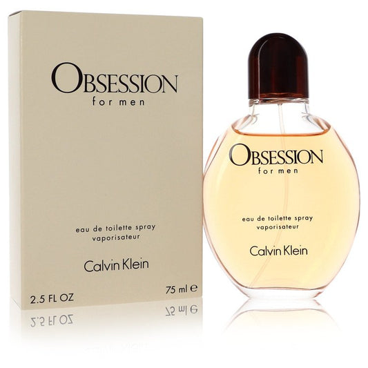 Obsession 2.5 oz Eau De Toilette Spray Men