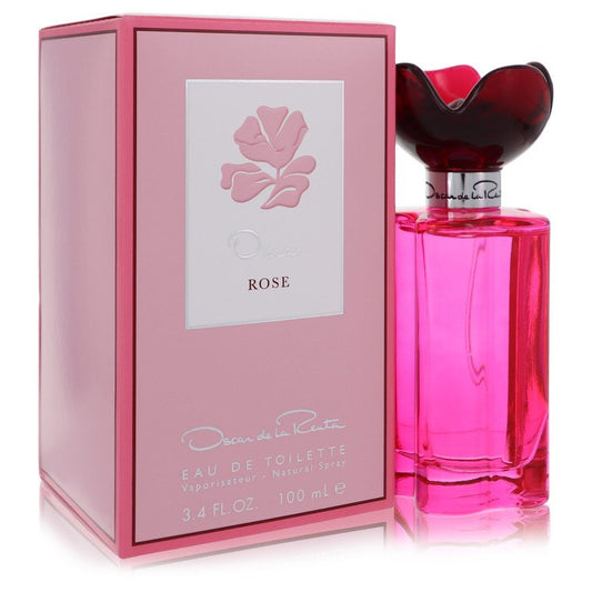 Oscar Rose 3.4 oz Eau De Toilette Spray Women