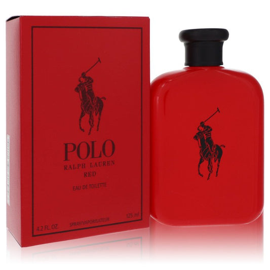 Polo Red 4.2 oz Eau De Toilette Spray Men