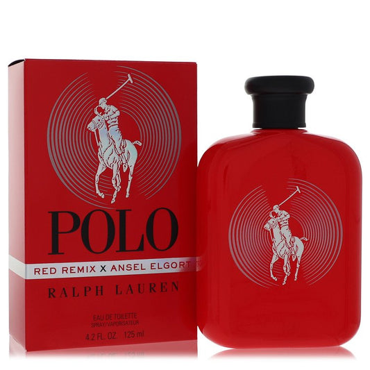 Polo Red Remix 4.2 oz Eau De Toilette Spray Men