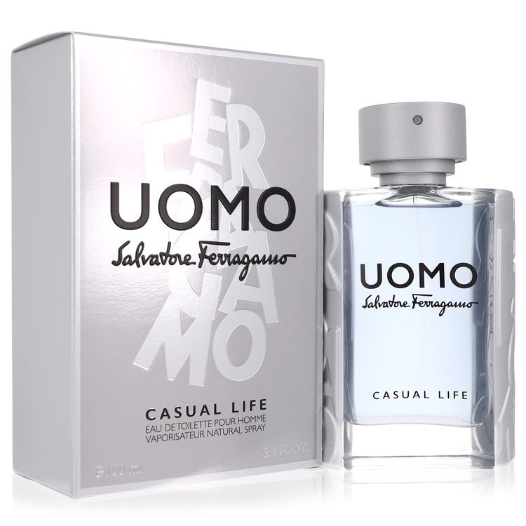 Uomo Casual Life 3.4 oz Eau De Toilette Spray Men