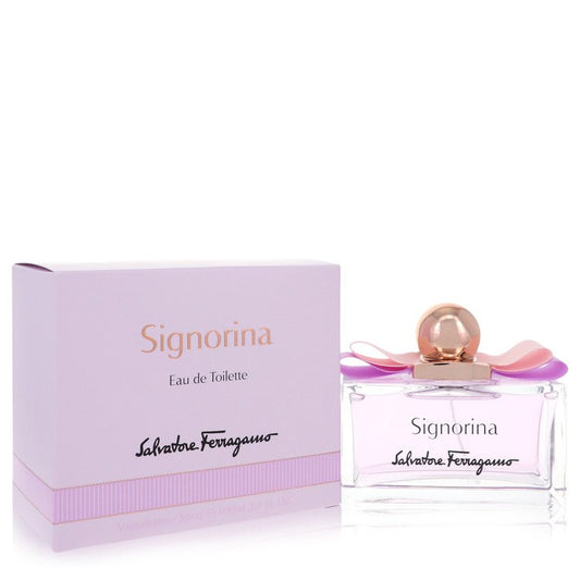 Signorina 3.4 oz Eau De Toilette Spray Women