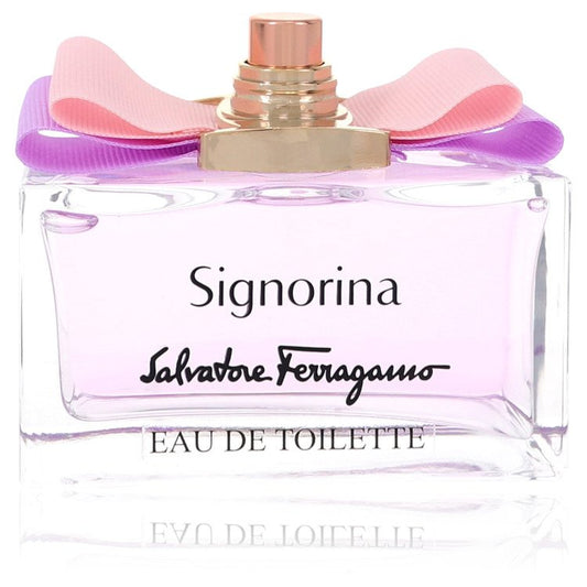 Signorina 3.4 oz Eau De Toilette Spray Women (Tester)