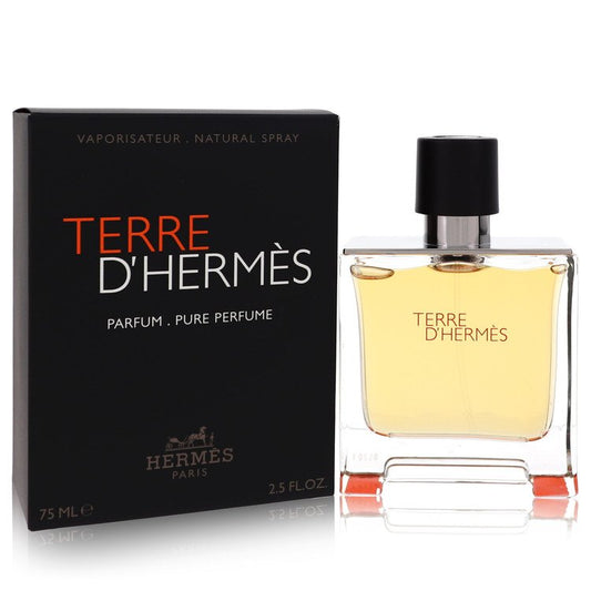 Terre D'hermes 2.5 oz Pure Pefume Spray Men