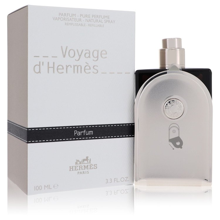 Voyage D'hermes 3.3 oz Pure Perfume Refillable Men