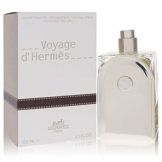 Voyage D'hermes 3.3 oz Eau De Toilette Spray Refillable Men