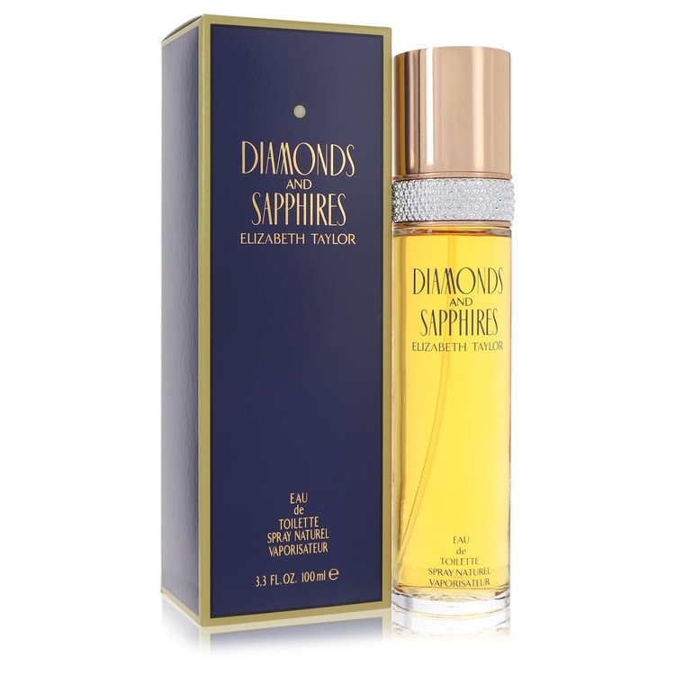 Diamonds & Sapphires 3.4 oz Eau De Toilette Spray Women